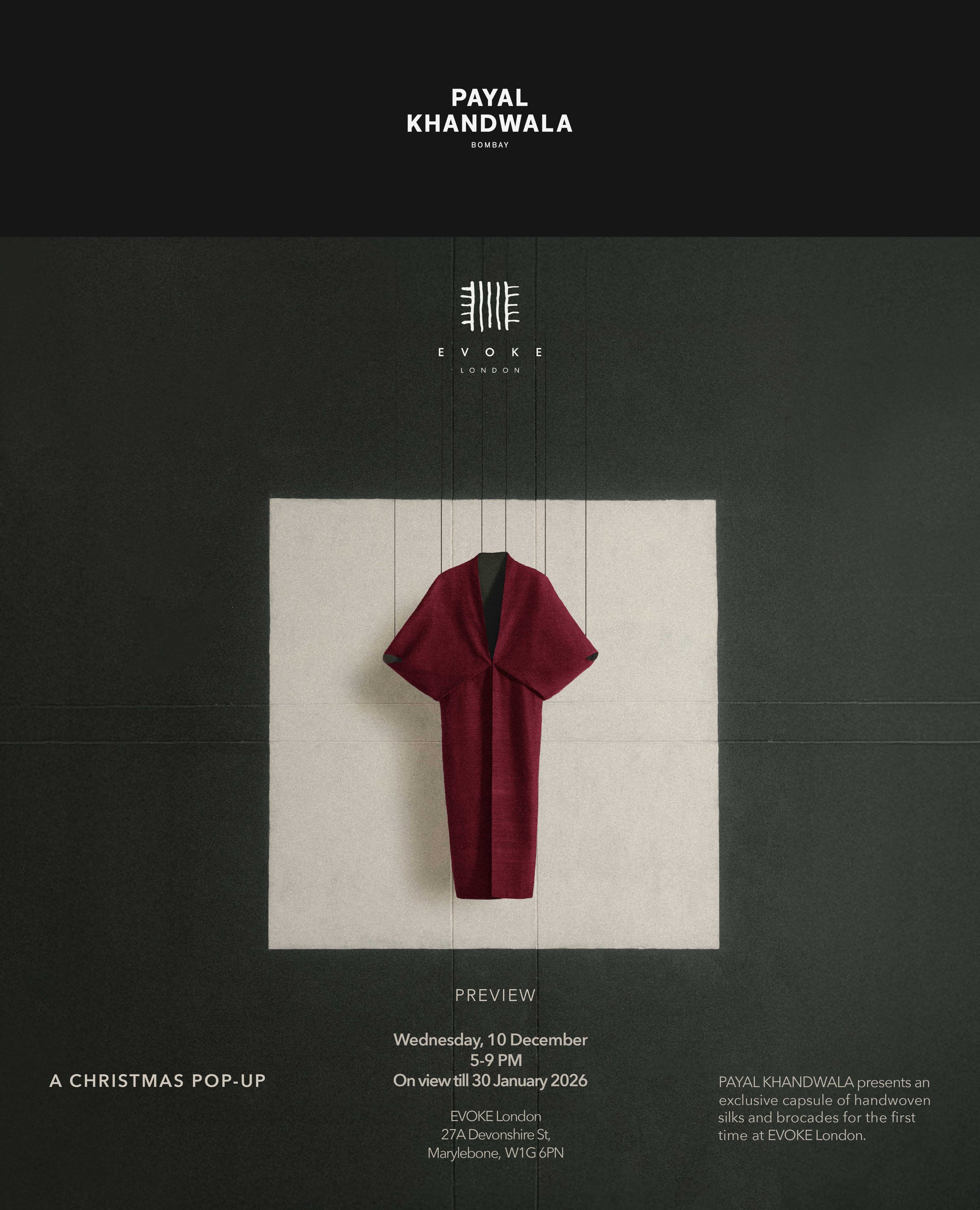 PAYAL KHANDWALA Christmas Pop up 